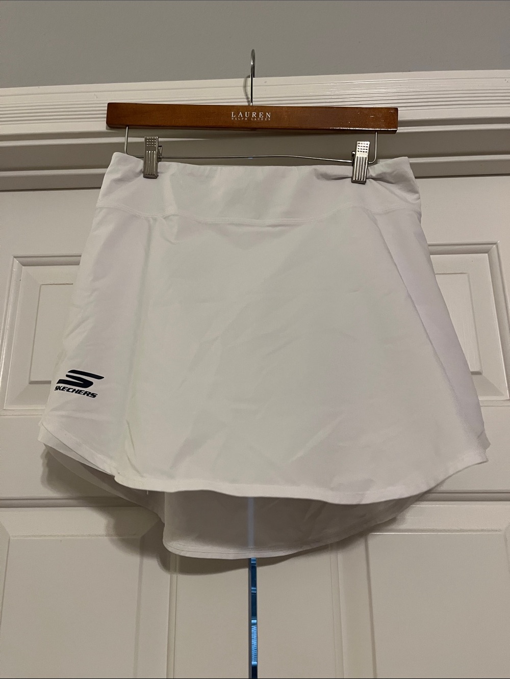 Skechers White Performance Tennis Skort